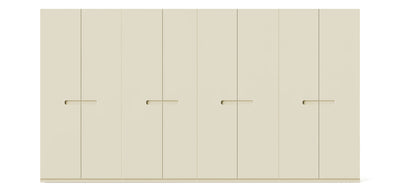 Gloam Quad Lacquered Wardrobe
