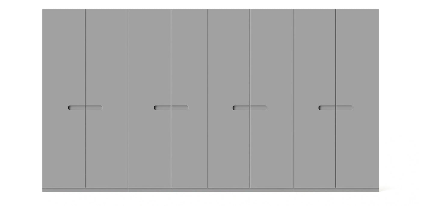 Gloam Quad Lacquered Wardrobe