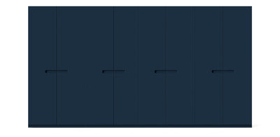 Gloam Quad Lacquered Wardrobe