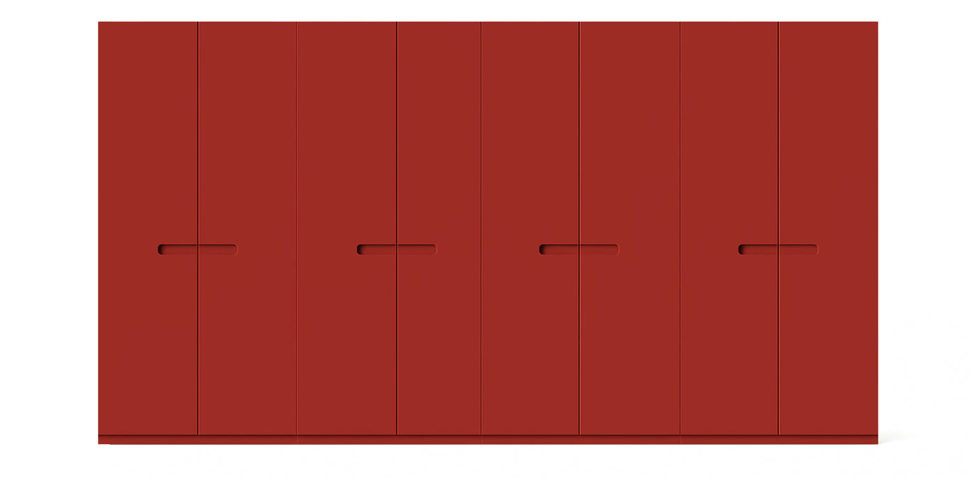 Gloam Quad Lacquered Wardrobe