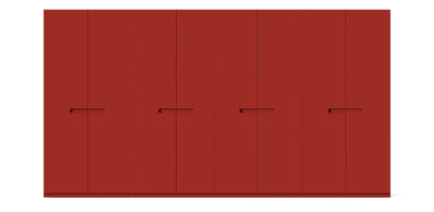 Gloam Quad Lacquered Wardrobe