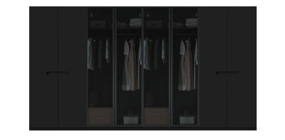 Gloam Quad Glass / Lacquered Wardrobe