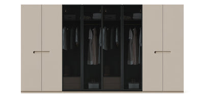 Gloam Quad Glass / Lacquered Wardrobe