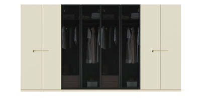 Gloam Quad Glass / Lacquered Wardrobe