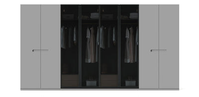 Gloam Quad Glass / Lacquered Wardrobe