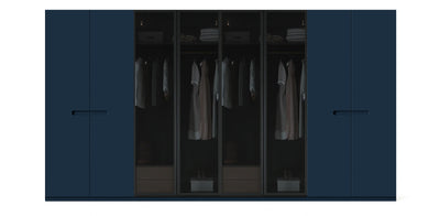 Gloam Quad Glass / Lacquered Wardrobe