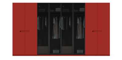 Gloam Quad Glass / Lacquered Wardrobe