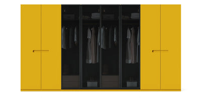 Gloam Quad Glass / Lacquered Wardrobe