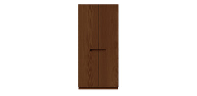 Gloam Single Natural Veneer Wardrobe