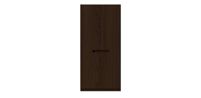 Gloam Single Natural Veneer Wardrobe