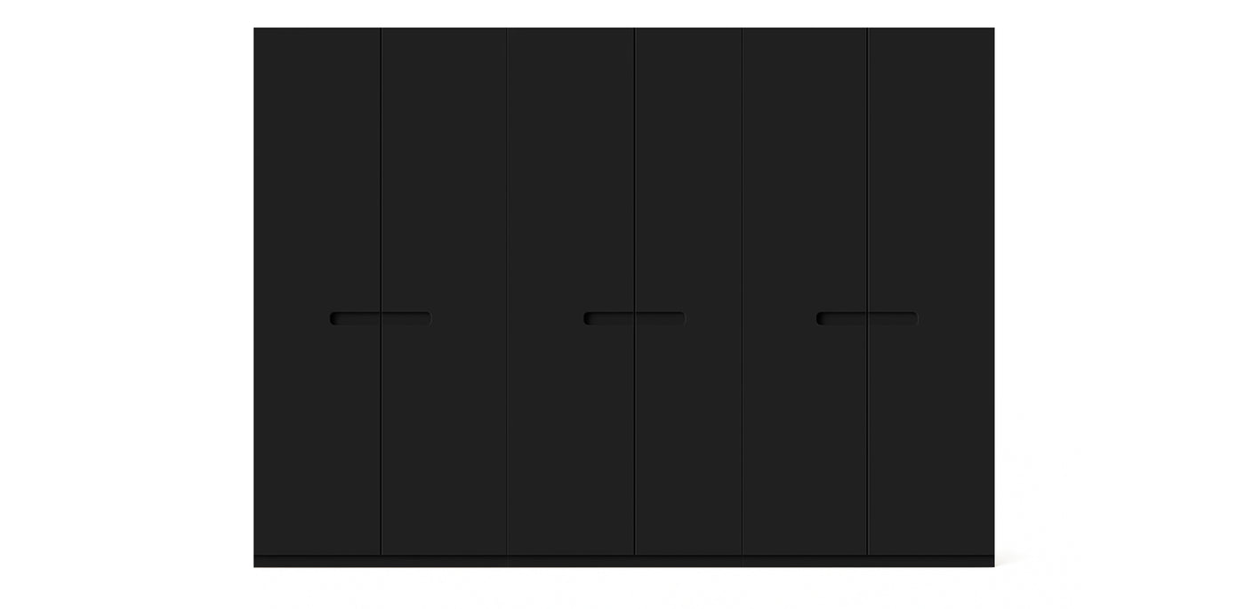 Gloam Triple Lacquered Wardrobe