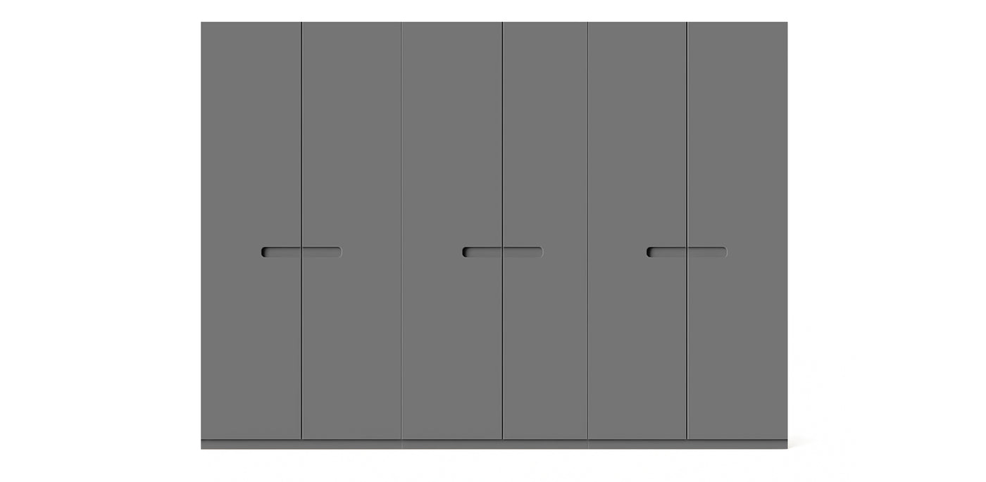 Gloam Triple Lacquered Wardrobe