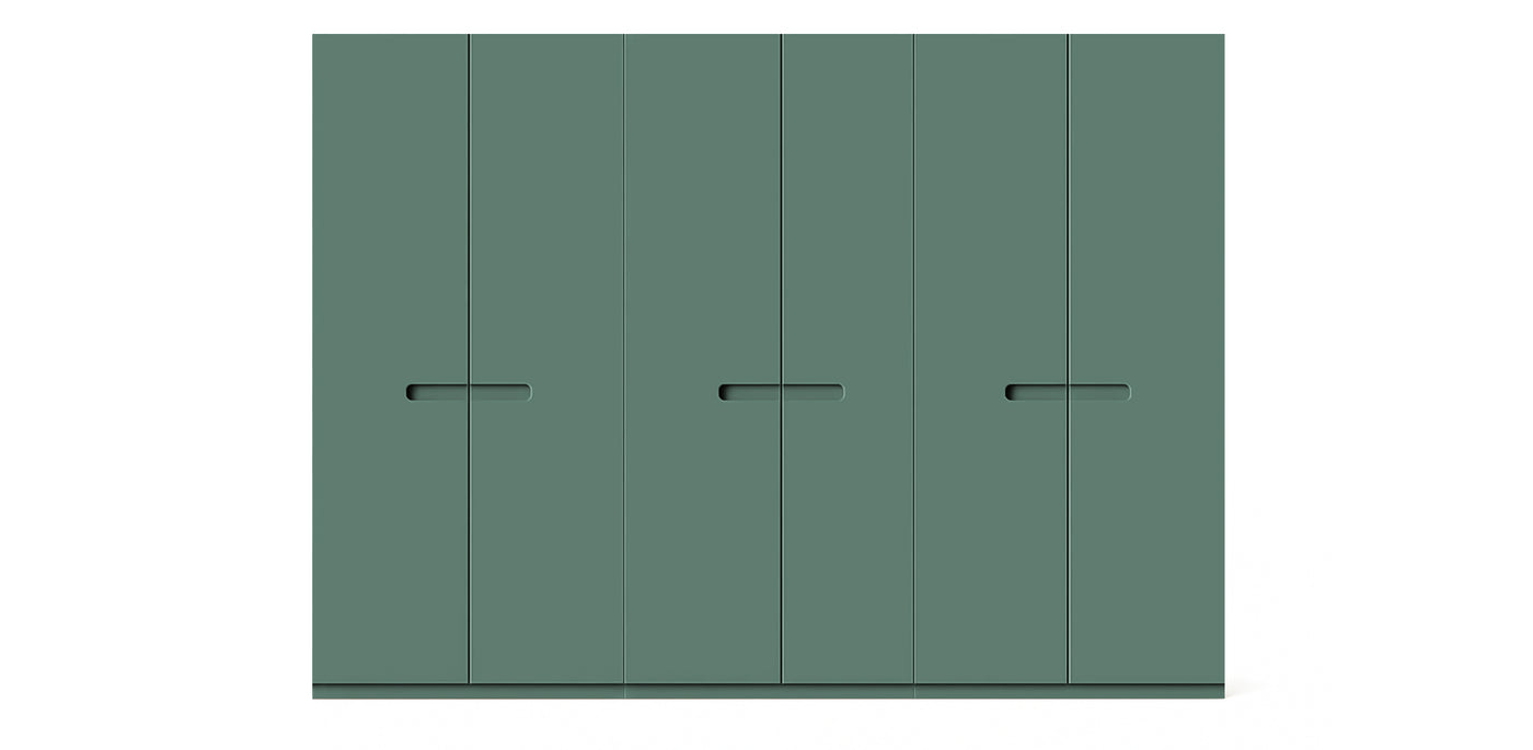 Gloam Triple Lacquered Wardrobe