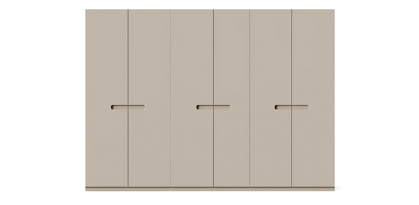 Gloam Triple Lacquered Wardrobe