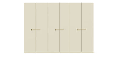 Gloam Triple Lacquered Wardrobe