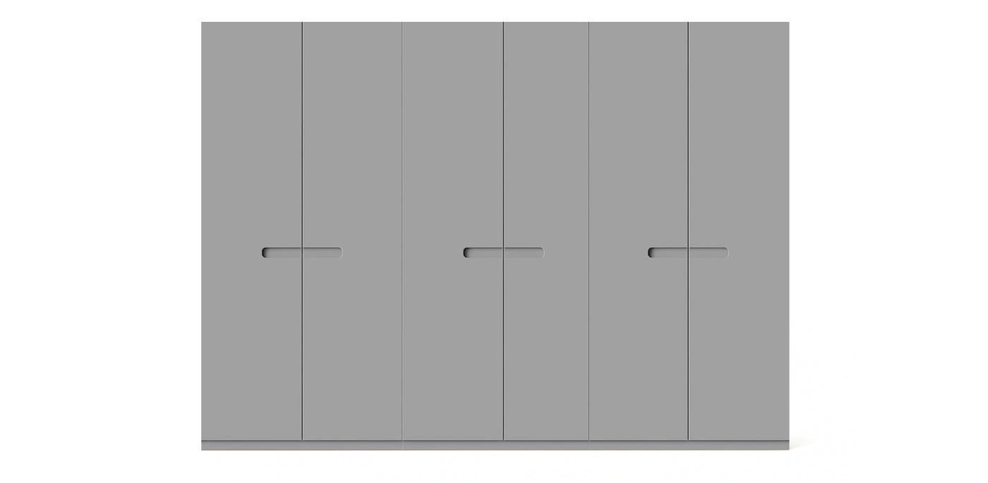 Gloam Triple Lacquered Wardrobe