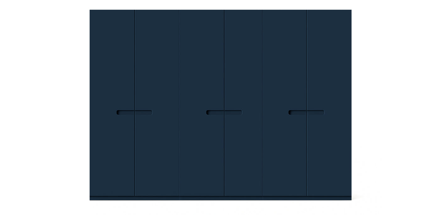 Gloam Triple Lacquered Wardrobe