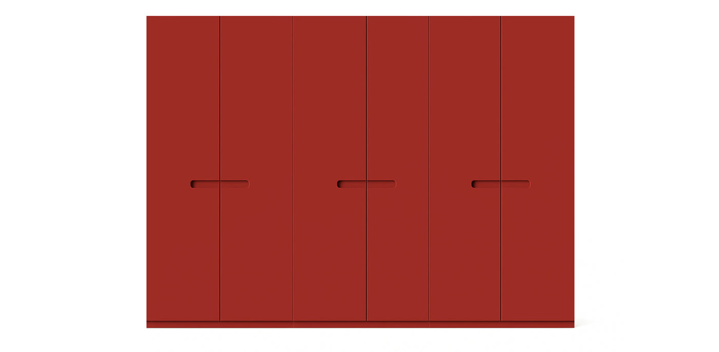 Gloam Triple Lacquered Wardrobe