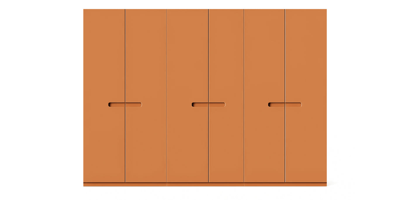 Gloam Triple Lacquered Wardrobe
