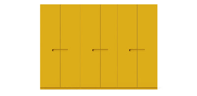 Gloam Triple Lacquered Wardrobe