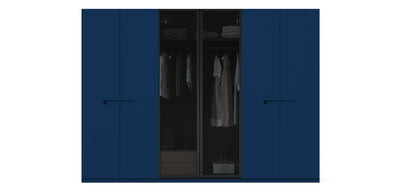 Gloam Triple Glass / Lacquered Wardrobe