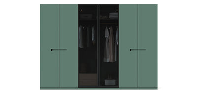 Gloam Triple Glass / Lacquered Wardrobe