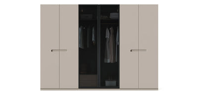 Gloam Triple Glass / Lacquered Wardrobe