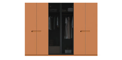 Gloam Triple Glass / Lacquered Wardrobe
