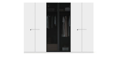 Gloam Triple Glass / Lacquered Wardrobe