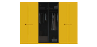 Gloam Triple Glass / Lacquered Wardrobe