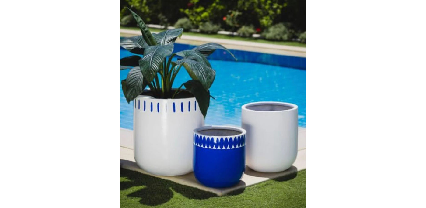 Greek Blue Planter