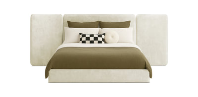 Grid Velvet Bed