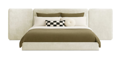 Grid Velvet Bed