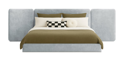 Grid Velvet Bed