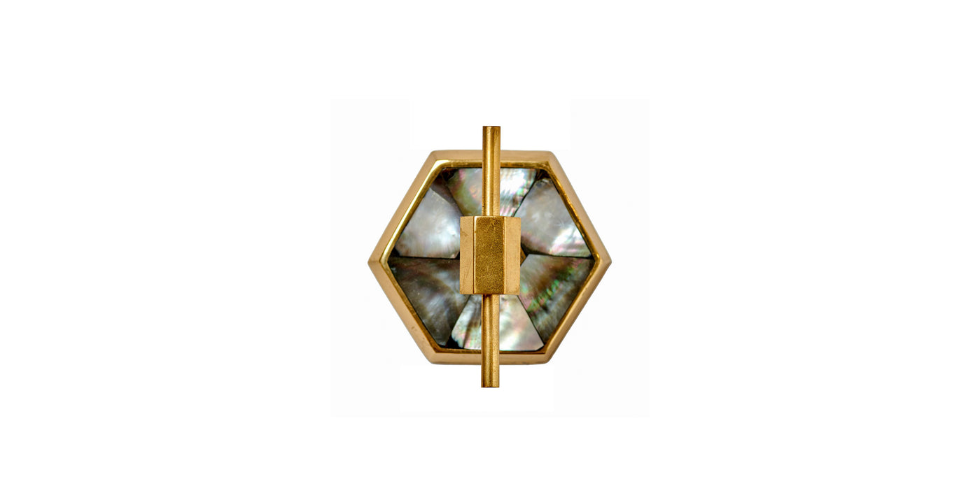 Hexagon Metallic Hanger