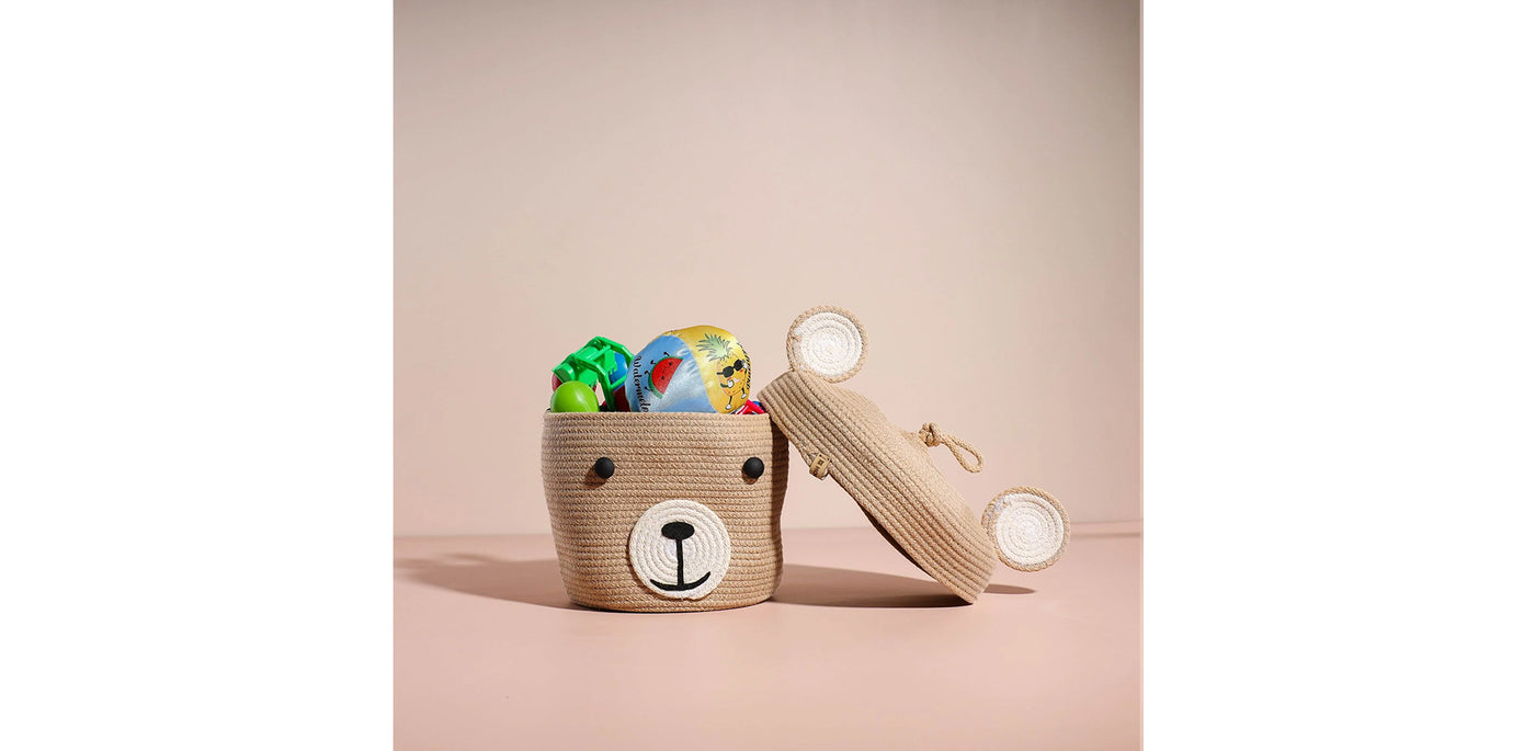 Bear Buddy Storage Basket