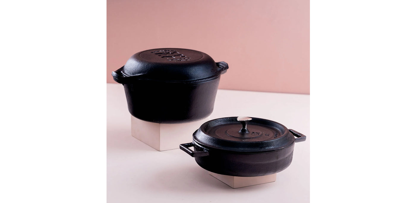 Cast Iron Dutch oven Duo Set