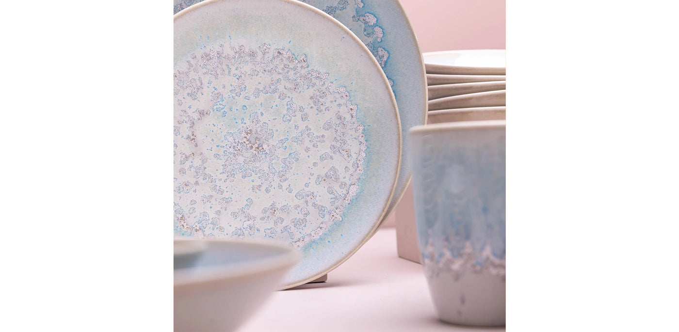 Porcelain Iceberg Dinner Set