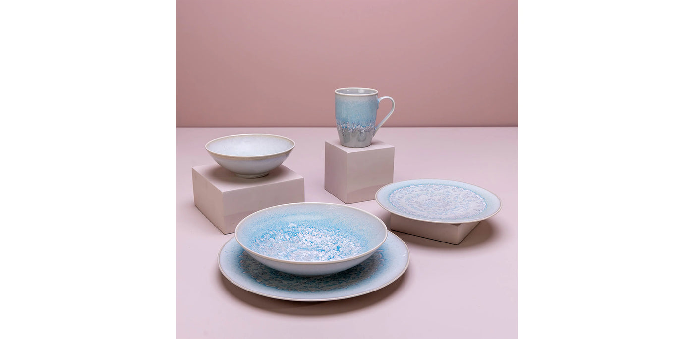 Porcelain Iceberg Dinner Set