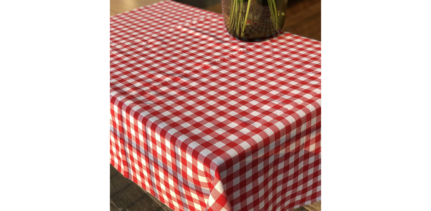 Red Picnic Tablecloth