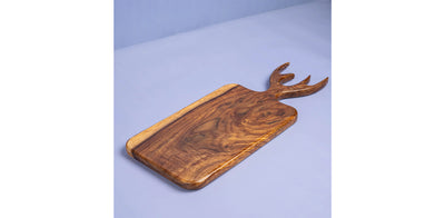Stag Slice Wooden Server