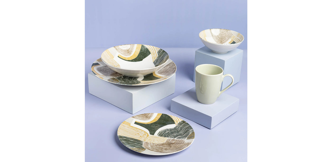 Urban Waves Dinner Set