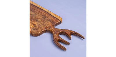 Stag Slice Wooden Server