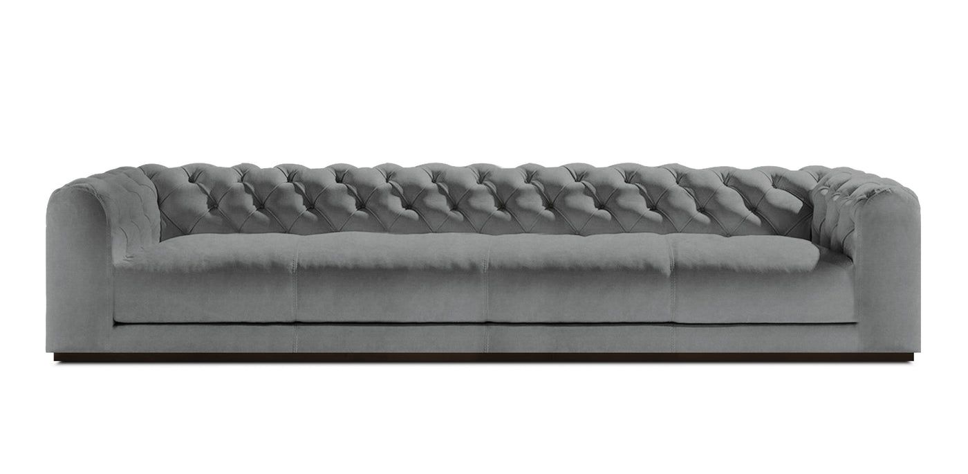 Imperial Velvet 4 Seater Sofa