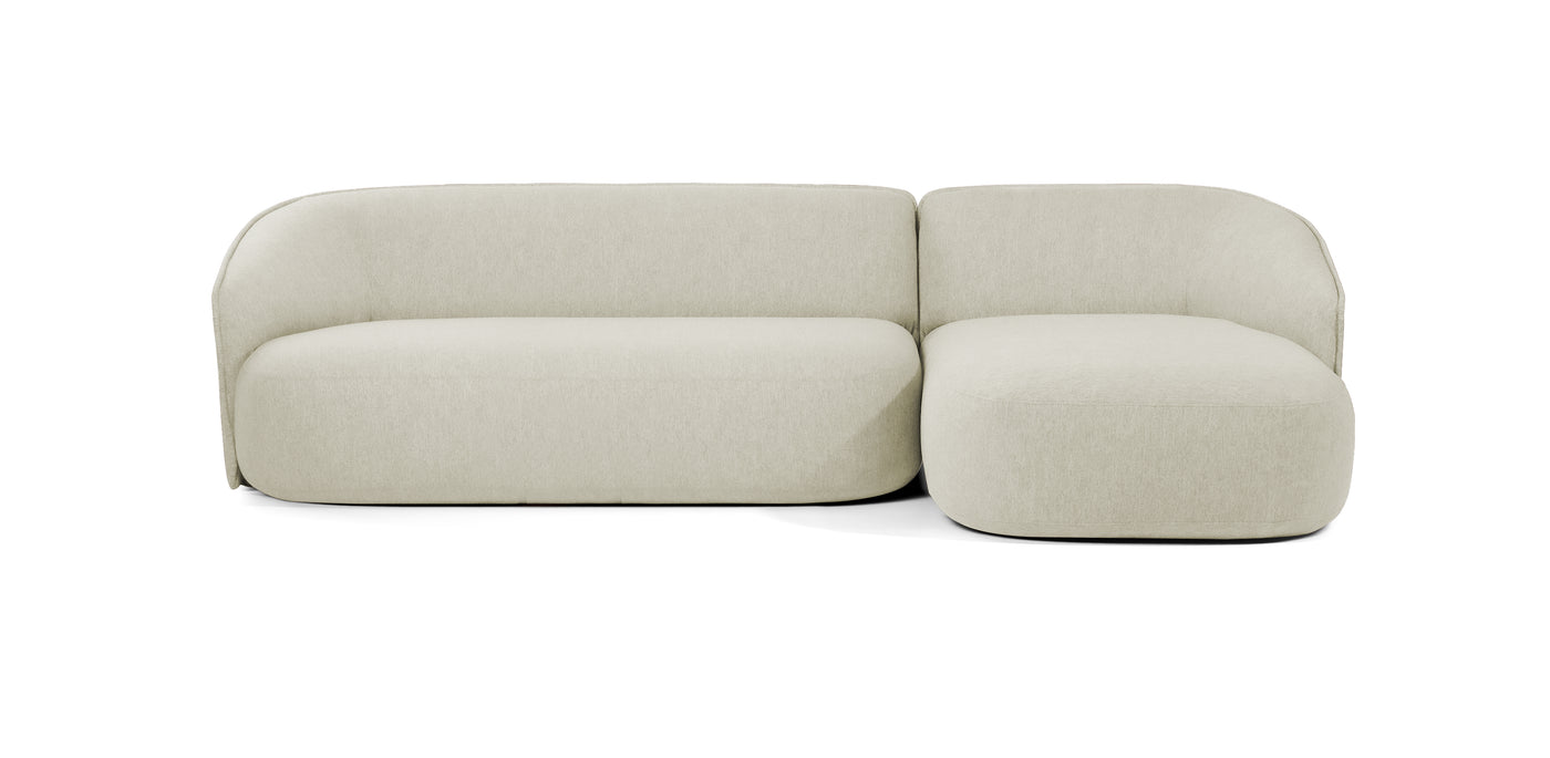 Juno 259 Linen L-Shape Sofa