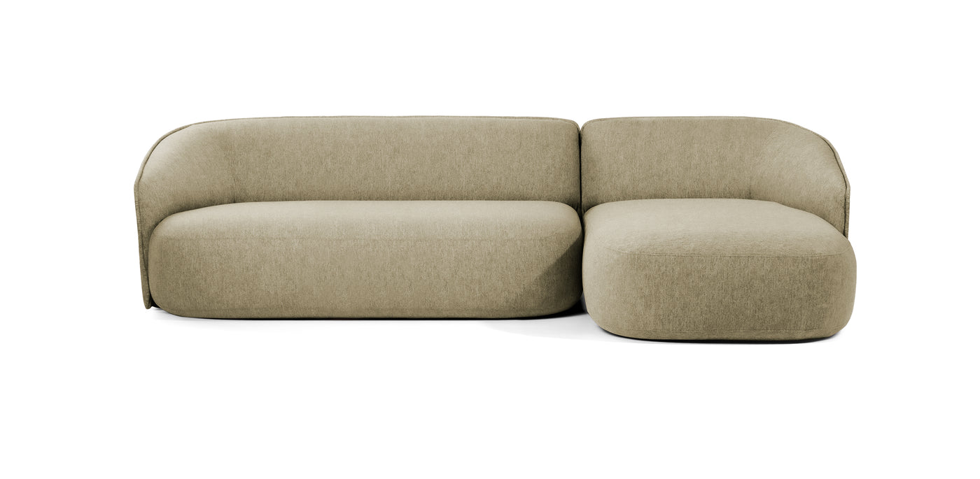Juno 259 Linen L-Shape Sofa