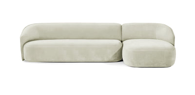 Juno 305 Velvet L-Shape Sofa