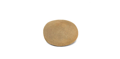 Jute Boho Pouf