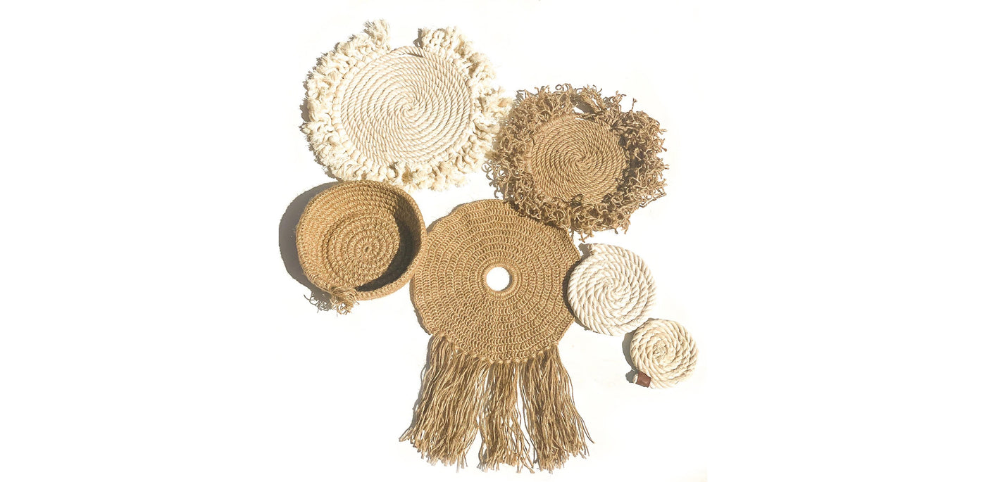 Jute & Cotton Wall Art