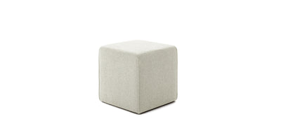 Kube Linen Pouf
